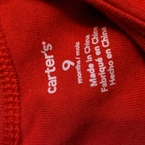 Carter's Christmas Holiday Bodysuits * 9M - Picture 5 of 6